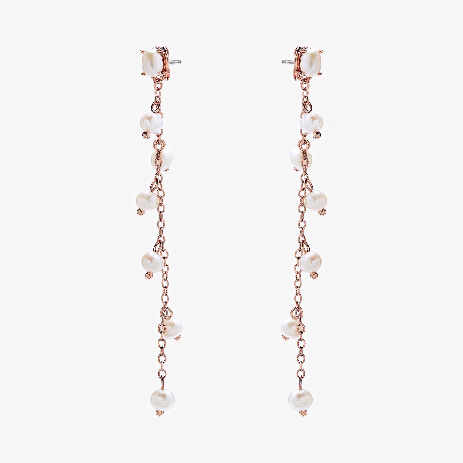 Pearl Waterfall Earrings