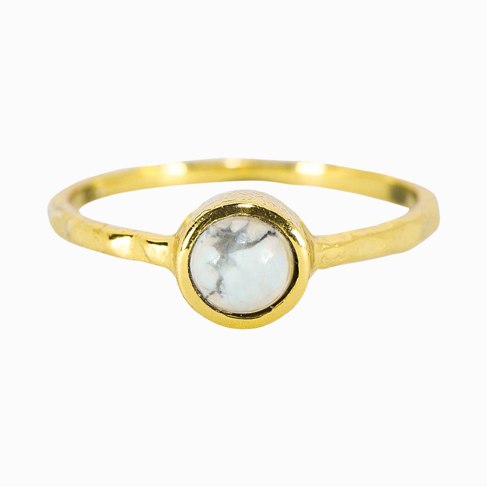 Boho Howlite Ring