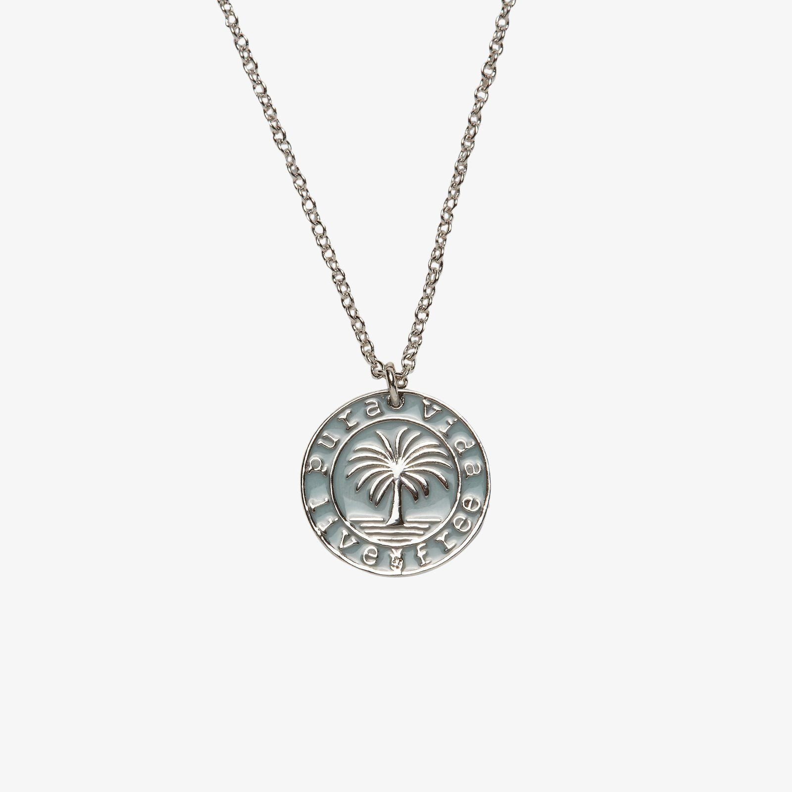 Pura Vida Medallion Necklace